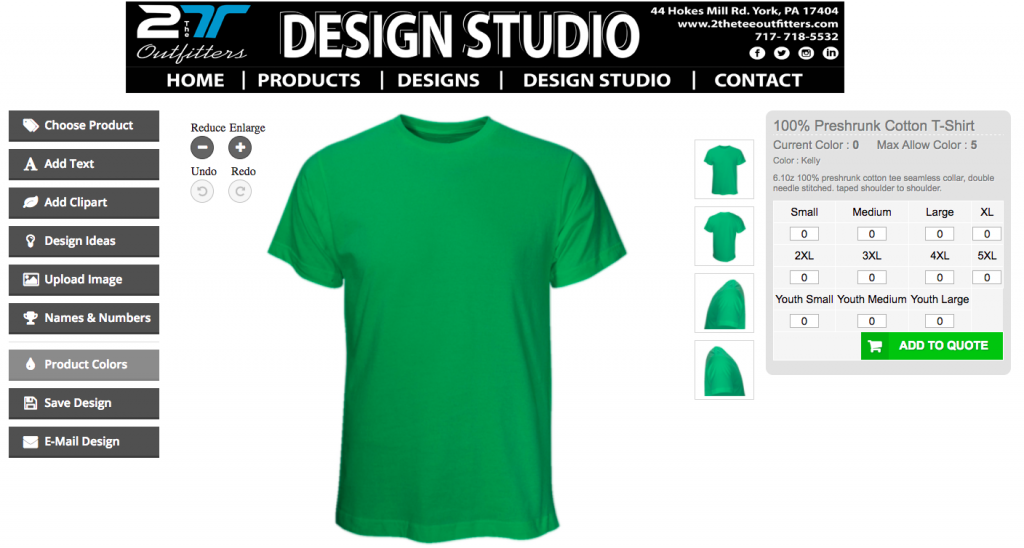 2The Tee Outfitters-Design Studio
